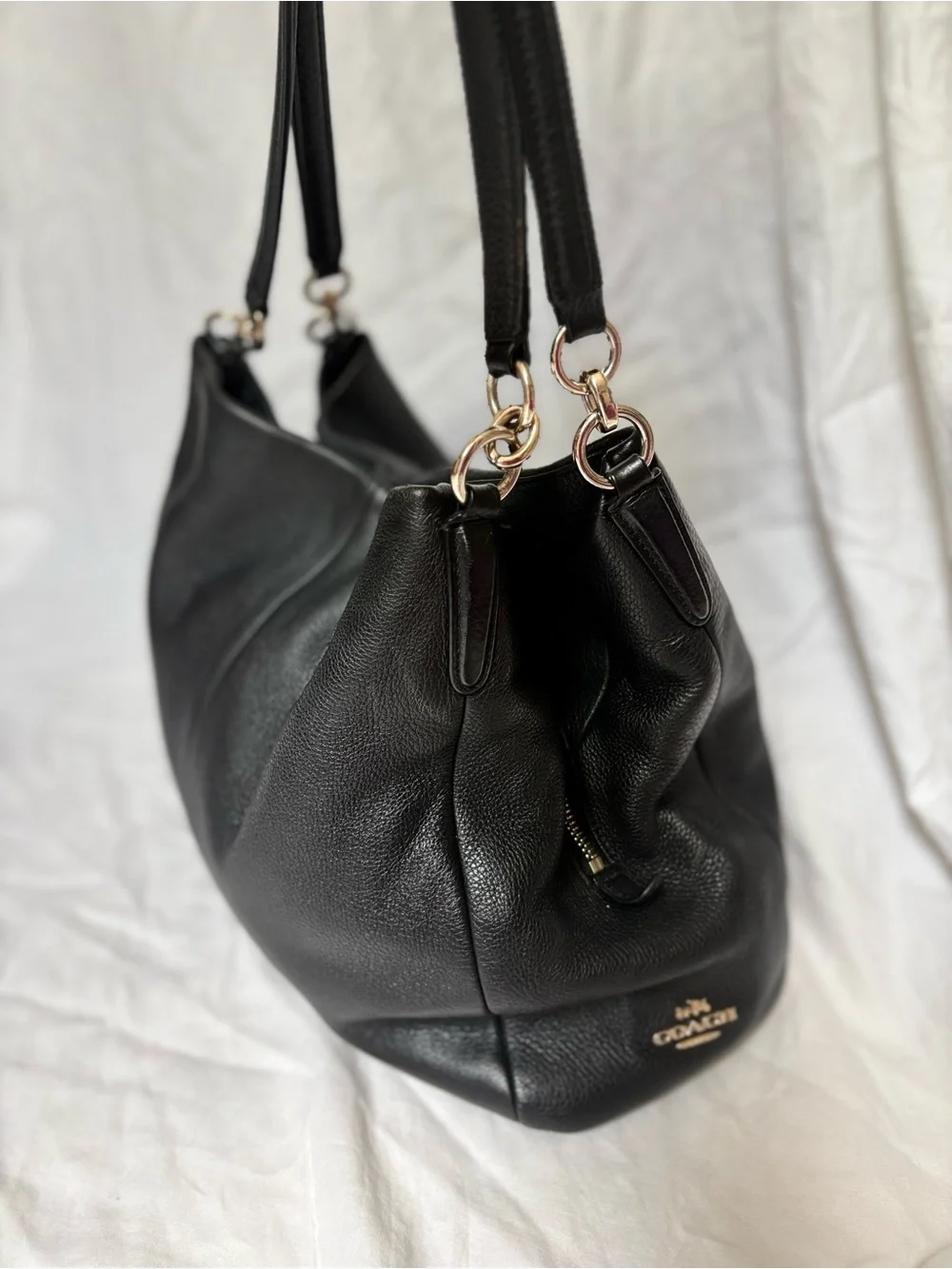 Vintage Y2K coach Madison phoebe leather shoulder bag